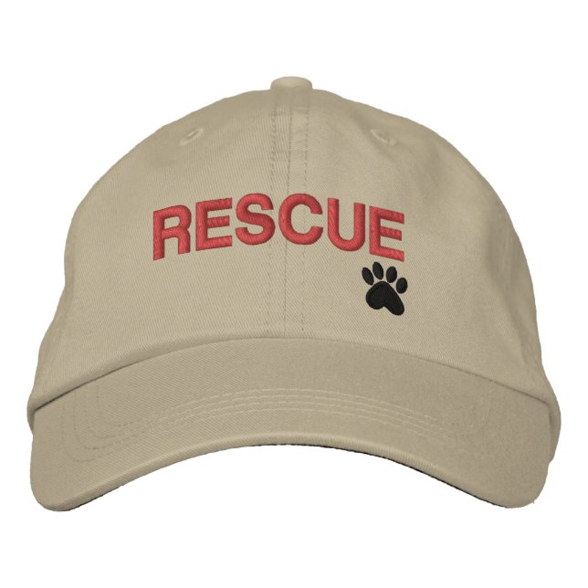 GORRA BORDADA RESCATE (Anverso)