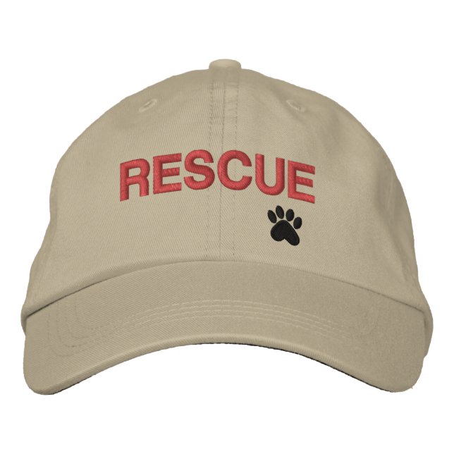 GORRA BORDADA RESCATE (Anverso)