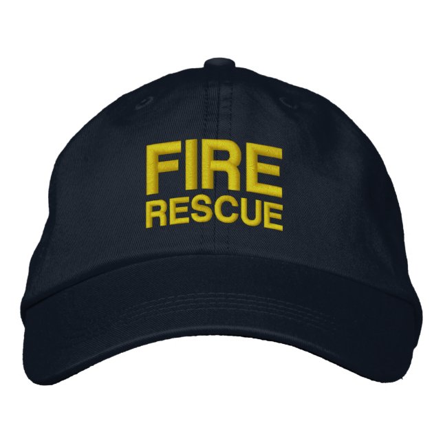 GORRA BORDADA RESCATE AL INCENDIO (Anverso)
