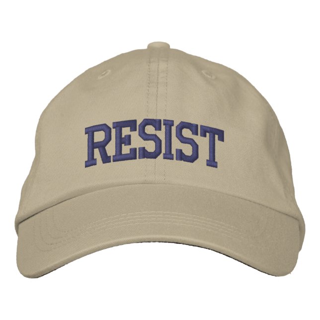 Gorra Bordada RESIST Embroidered Hat (Anverso)