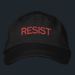 GORRA BORDADA RESISTA<br><div class="desc">RESISTA EL FASCISMO Y EL TRIUNFO</div>
