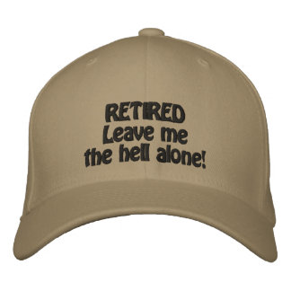 Gorra Bordada Retirado