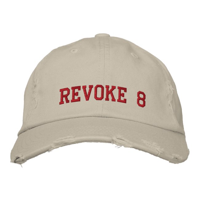 GORRA BORDADA REVOCAR 8 (Anverso)
