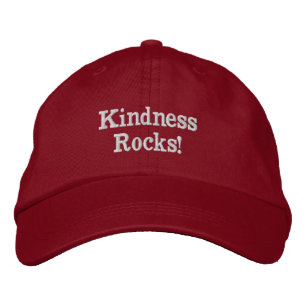 Gorra Bordada ¡Rocas de la amabilidad! Casquillo