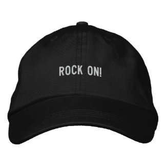Gorra Bordada ¡Rock On!
