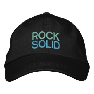 Gorra Bordada ROCK SOLID 1 tapón