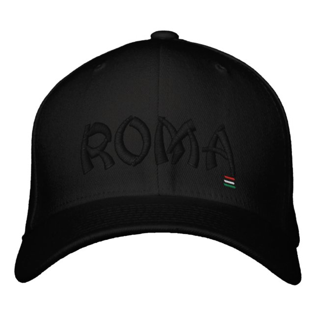 GORRA BORDADA ROMA, (Anverso)