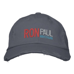 Gorra Bordada Ron Paul Embroidered Cap