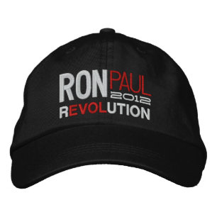 Gorra Bordada Ron Paul Revolution