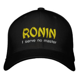 Gorra Bordada Ronin