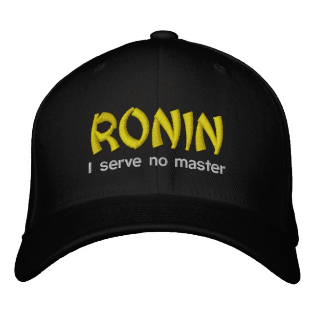 Gorra Bordada Ronin (Anverso)