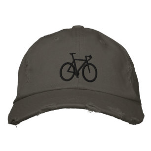 Gorra Bordada Ropa que monta en bicicleta