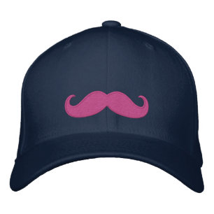 Gorra Bordada ROSA del bigote