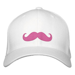 Gorra Bordada ROSA del bigote