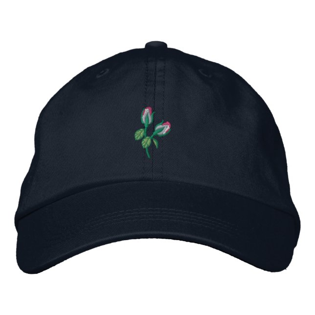 Gorra Bordada Rosebuds (Anverso)