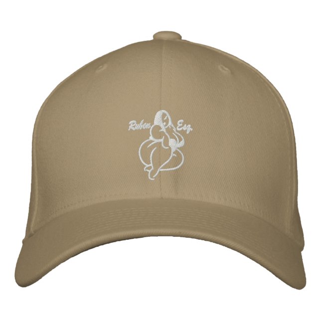 Gorra Bordada Ruben Esq Embroidered Cap (Anverso)
