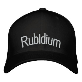 Gorra Bordada Rubidio