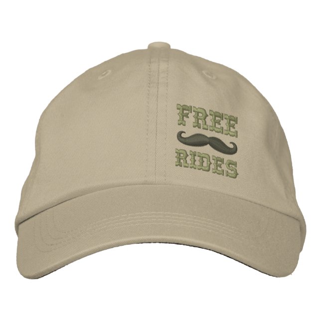 GORRA BORDADA RUTAS DE MUSTACHE GRATIS (Anverso)
