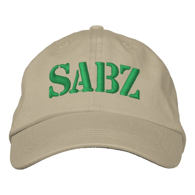 Gorra Bordada Sabz (verde) (Anverso)