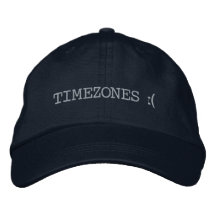 Sad Timezones Embrodado Cap
