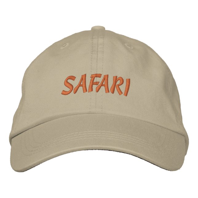 GORRA BORDADA SAFARI (Anverso)