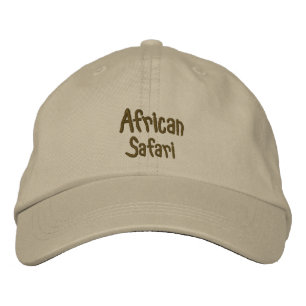 Gorra Bordada Safari Khaki africano