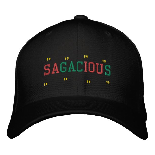 GORRA BORDADA SAGAZ (Anverso)