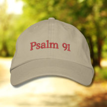 Gorra Bordada Salmo 91 Clásico