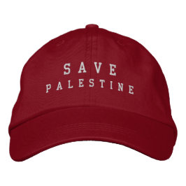 Gorra Bordada Salvar a Palestina