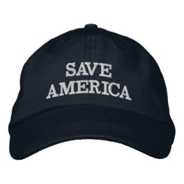 GORRA BORDADA SALVAR AMÉRICA
