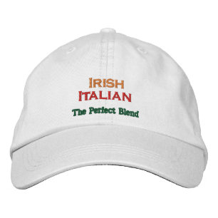 GORRA BORDADA SAN ITALIANO IRLANDÉS. EL DÍA DE PATRICK