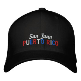 Gorra Bordada San Juan Puerto Rico