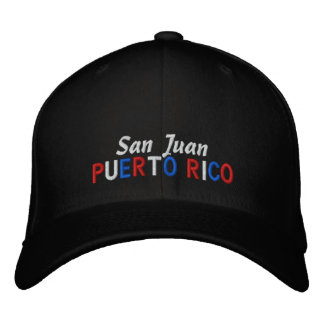Gorra Bordada San Juan Puerto Rico