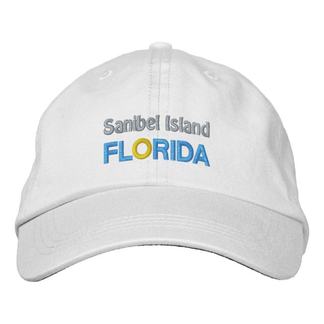 Gorra Bordada SANIBEL ISLAND cap (Anverso)