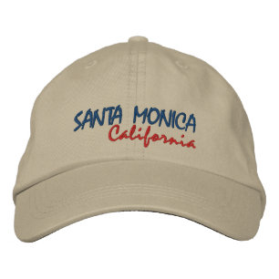 Gorra Bordada SANTA MONICA, California
