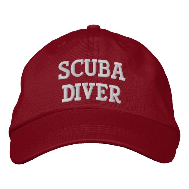 GORRA BORDADA SCUBA DIVER (Anverso)