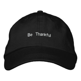 Gorra Bordada Sé agradecido
