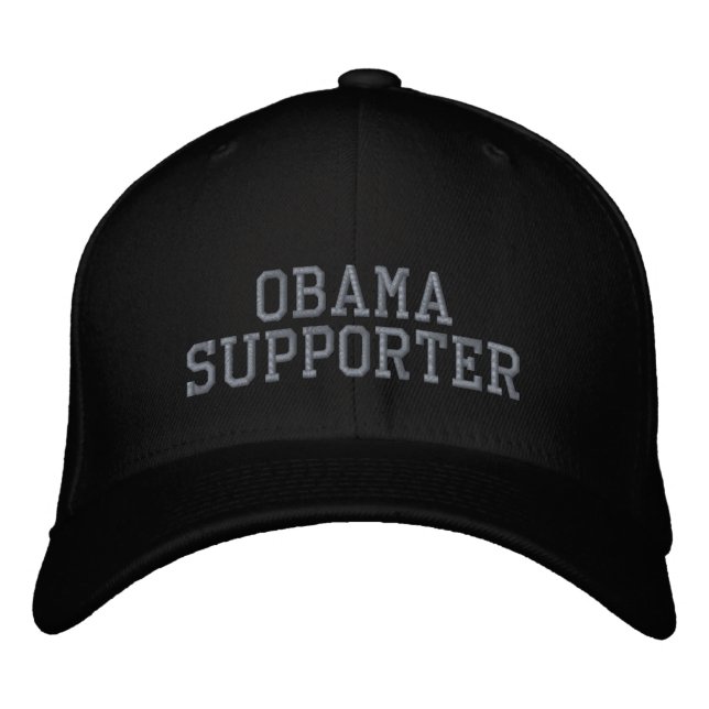 GORRA BORDADA SEGUIDOR DE OBAMA (Anverso)