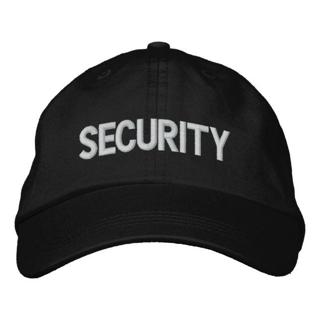 Gorra Bordada Seguridad (Anverso)
