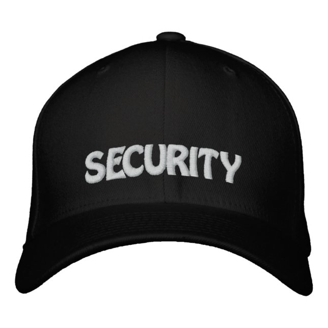 GORRA BORDADA SEGURIDAD (Anverso)