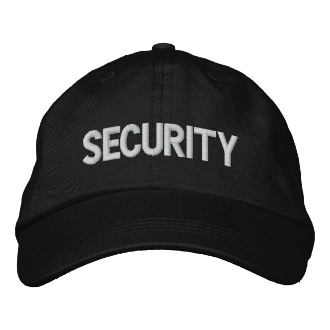 GORRA BORDADA SEGURIDAD (Anverso)