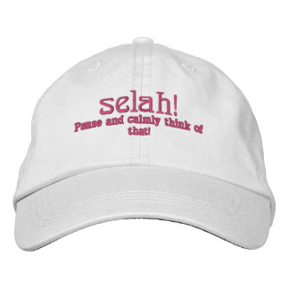 Gorra Bordada ¡Selah!