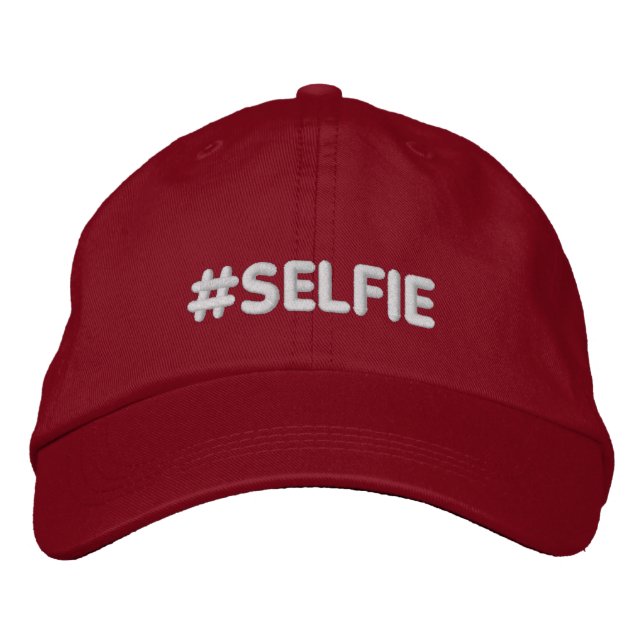 Gorra Bordada Selfie de etiqueta (Anverso)