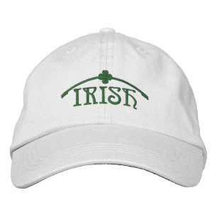 Gorra Bordada Shamrock irlandés
