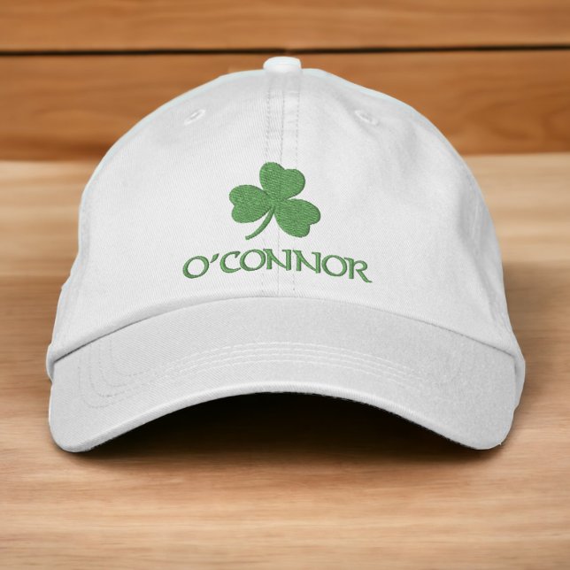 Gorra Bordada Shamrock irlandés personalizado (Subido por el creador)