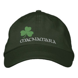 Gorra Bordada Shamrock personalizado irlandés