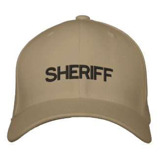GORRA BORDADA SHERIFF