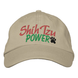 Gorra Bordada Shih Tzu Power por SRF