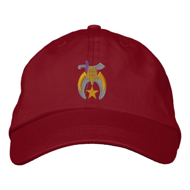 Gorra Bordada Shriner Embroidered (Anverso)