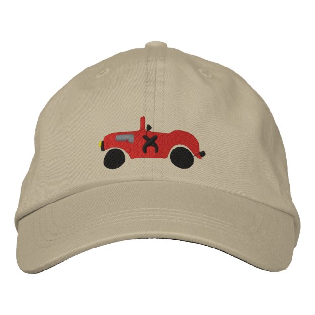 Gorra Bordada Shriner Parade Car (Anverso)